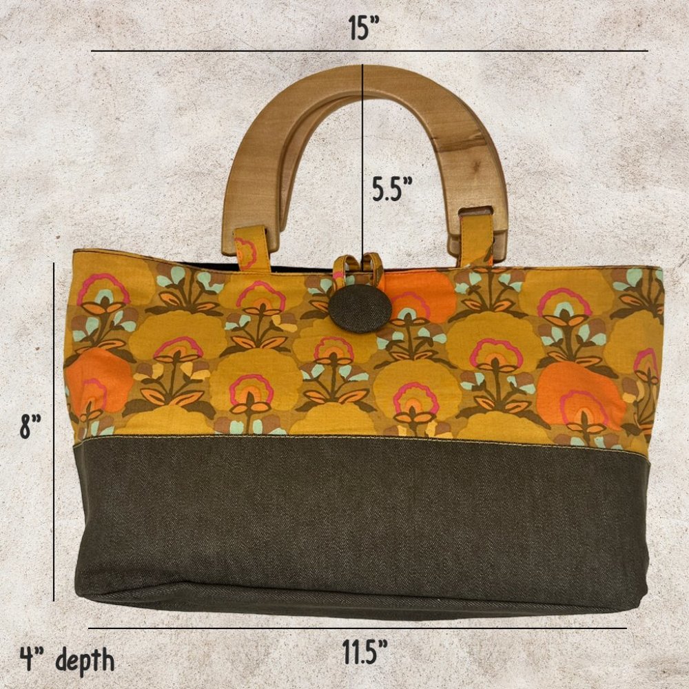 Retro Inspired Handbag - Picture 6 of 6